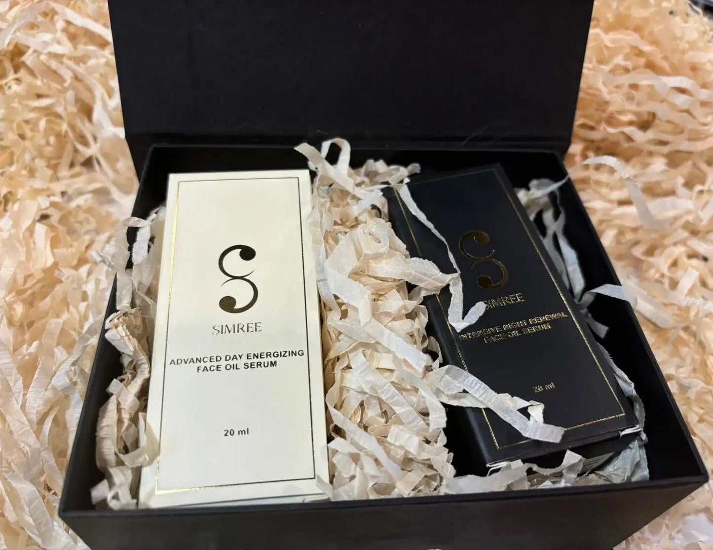 ( AM/PM) SKINCARE FACE OIL SERUM DUO GIFT SET - SIMREE