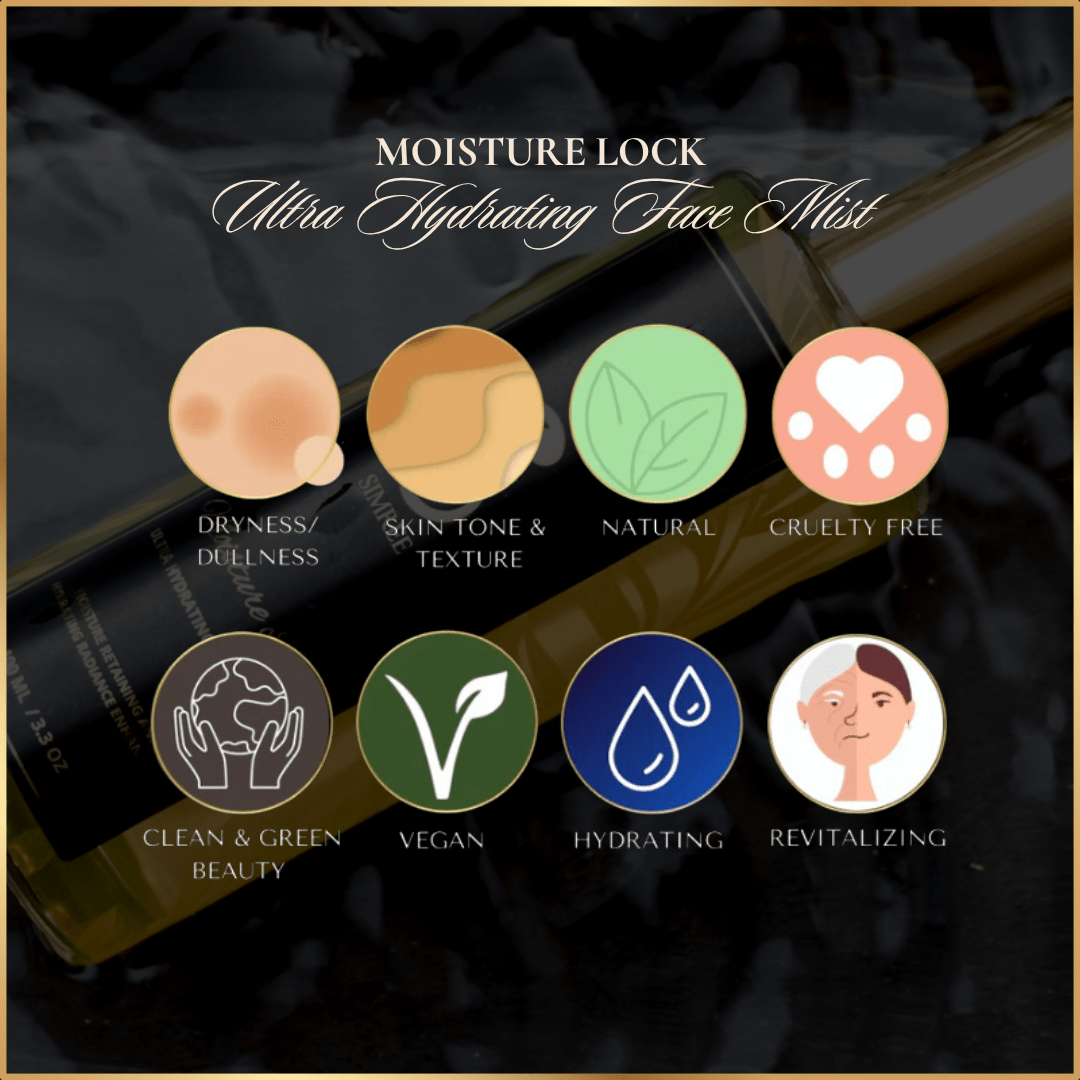 MOISTURE LOCK ULTRA HYDRATING FACE MIST - SIMREE