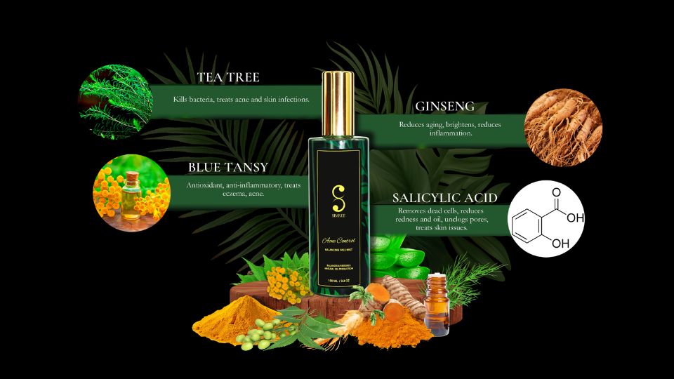 natural ingredients face mist - SIMREE