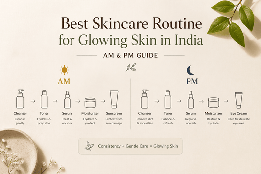 Best Skincare Routine for Glowing Skin in India (AM & PM Guide) - SIMREE