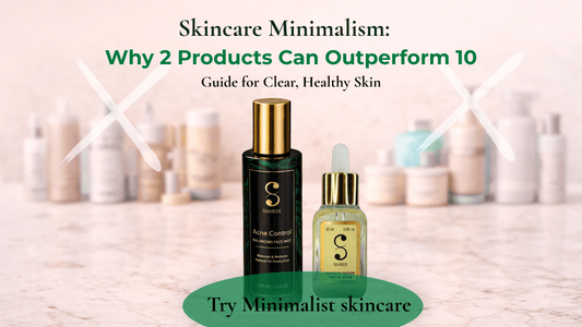 Skincare Minimalism: Why 2 Products Can Outperform 10 (Guide for Clear, Healthy Skin) - SIMREE