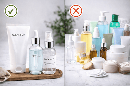 Stop Using Too Many Products (Minimal Skincare Routine for Indians That Actually Works) - SIMREE