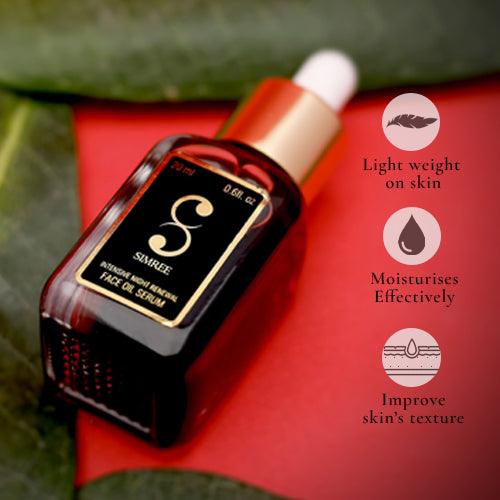 INTENSIVE NIGHT RENEWAL FACE OIL SERUM - SIMREE