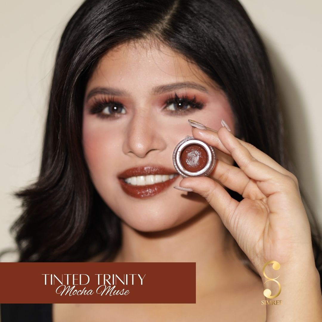 TINTED TRINITY ( LIP, EYE & CHEEK TINTS ) - SIMREE